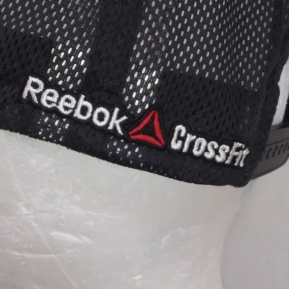 Reebok CrossFit Games Regionals 2013 Black Mesh Ball Cap Hat Snapback Size M-58 - Picture 4 of 10